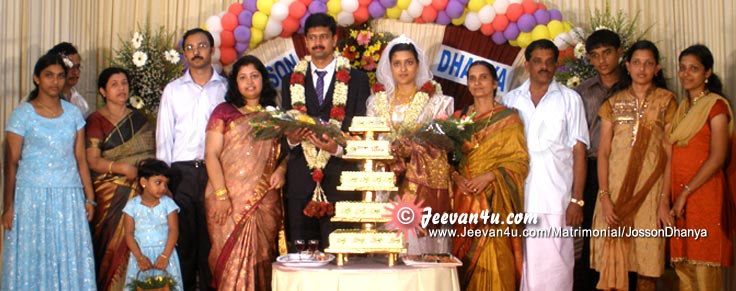 Josson Dhanya Wedding Photos